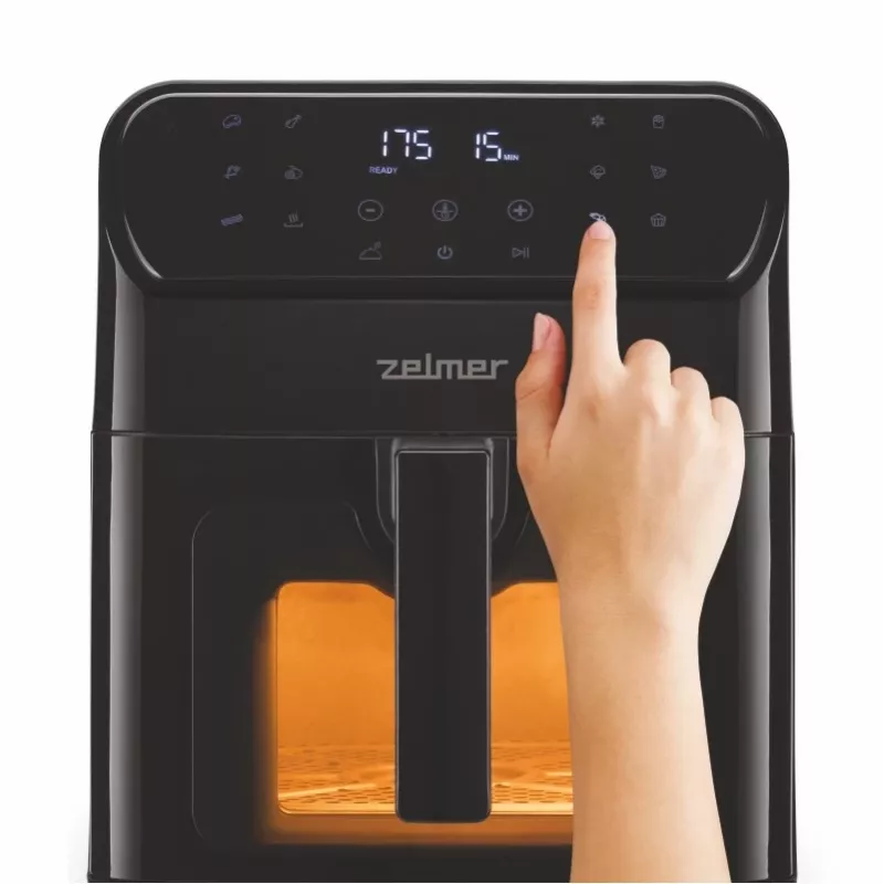 Zelmer ZAF6500 Karšto oro gruzdintuvė 6,5 l 1500 W Juoda