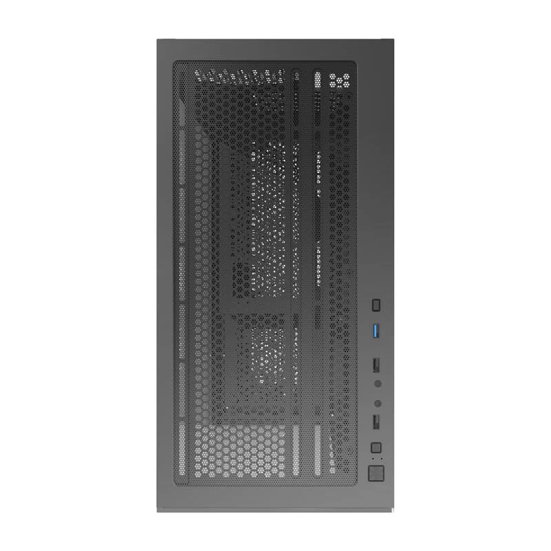 Kompiuterio korpusas Darkflash C218M su 6 ARGB ventiliatoriais (juodas)