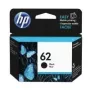 HP 62 Original juodos spalvos rašalo kasetė (blisterinė pakuotė)