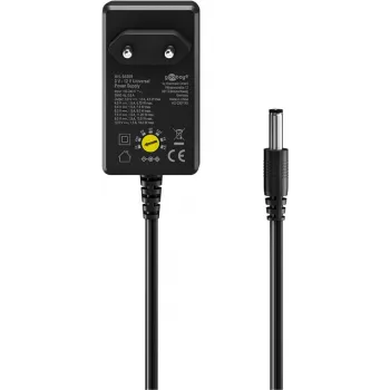 Goobay 64569 Įkroviklis mobiliesiems įrenginiams universalus juodas AC-DC vidaus naudojimui (64569)