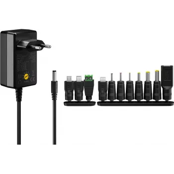 Goobay 64569 Įkroviklis mobiliesiems įrenginiams universalus juodas AC-DC vidaus naudojimui (64569)