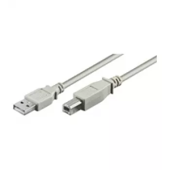 Logilink USB 2.0 jungiamasis kabelis USB-A į USB-B, USB A kištukas, USB B kištukas, 5 m, pilka