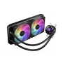 ASUS ROG STRIX LC II 280 ARGB procesoriaus skysčio aušintuvas 14 cm juodas
