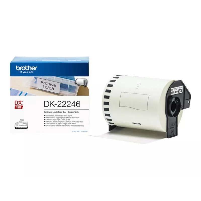 Lipnių etikečių juosta Brother DK-22246