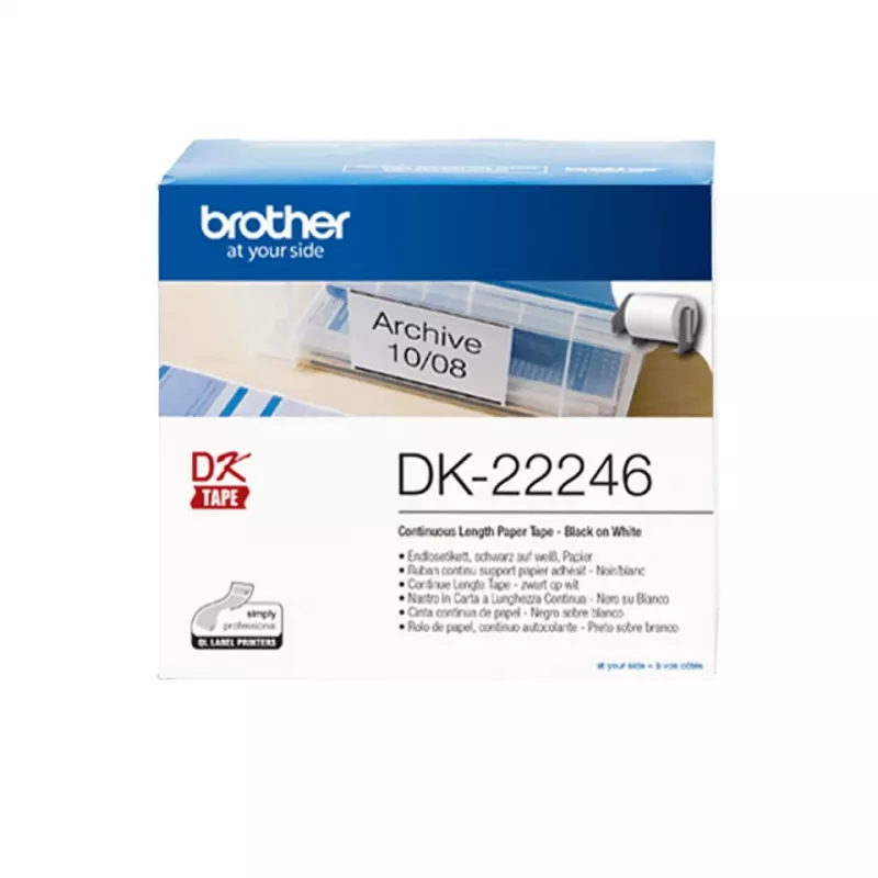 Lipnių etikečių juosta Brother DK-22246