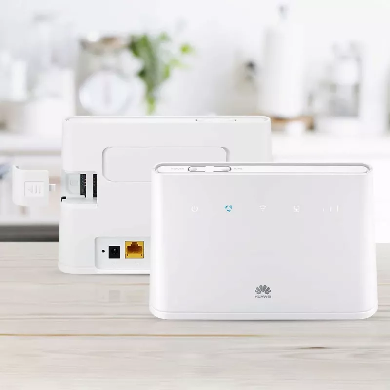Huawei B311-221 – belaidis maršrutizatorius 4G LTE, 1x Gigabit Ethernet, 2,4 GHz (51060DYE)