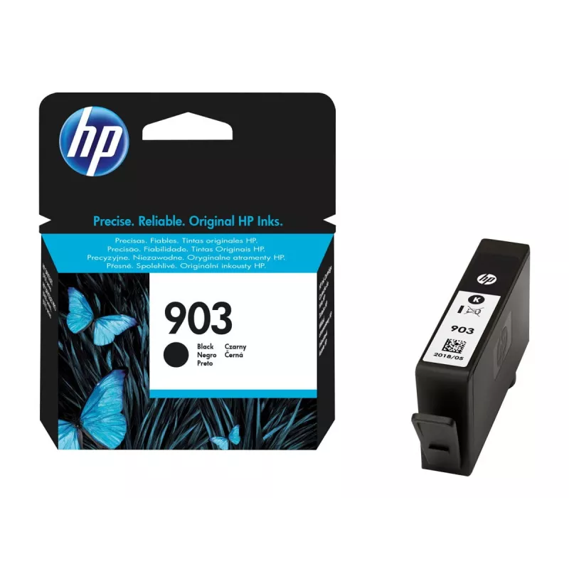 HP 903 Originalus juodos spalvos rašalo kasetė, 300 puslapių