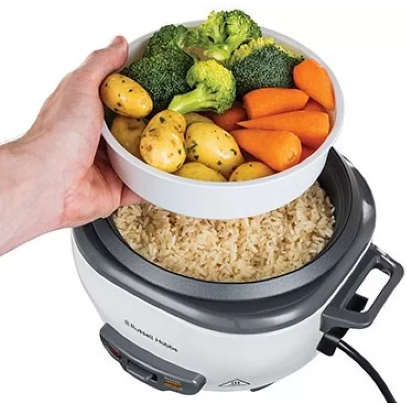 Ryžių virimo aparatas Russell Hobbs 27030-56 300 W Juodas, Baltas