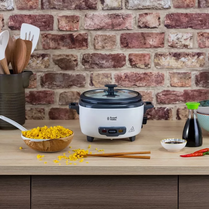 Ryžių virimo aparatas Russell Hobbs 27030-56 300 W Juodas, Baltas