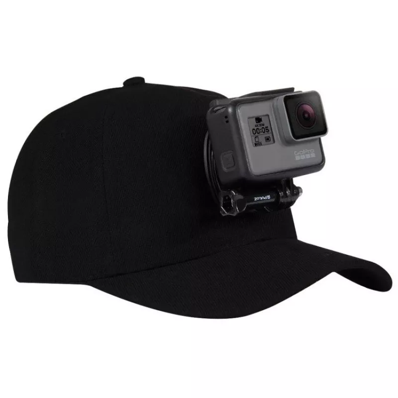 PULUZ kepurė su sportinės kameros laikikliu (DJI, GoPro, Insta360)