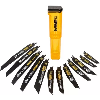 DEWALT pjūklo diskai šabliniam pjūklui – 12 vnt. rinkinys