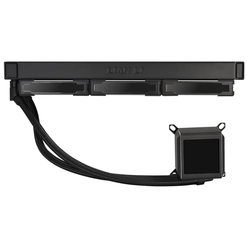 Skysčio aušinimo komplektas Lian Li GALAHAD II LCD SL-INF 36 cm Juodas