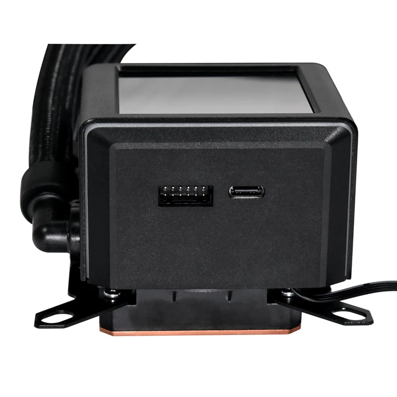 Skysčio aušinimo komplektas Lian Li GALAHAD II LCD SL-INF 36 cm Juodas