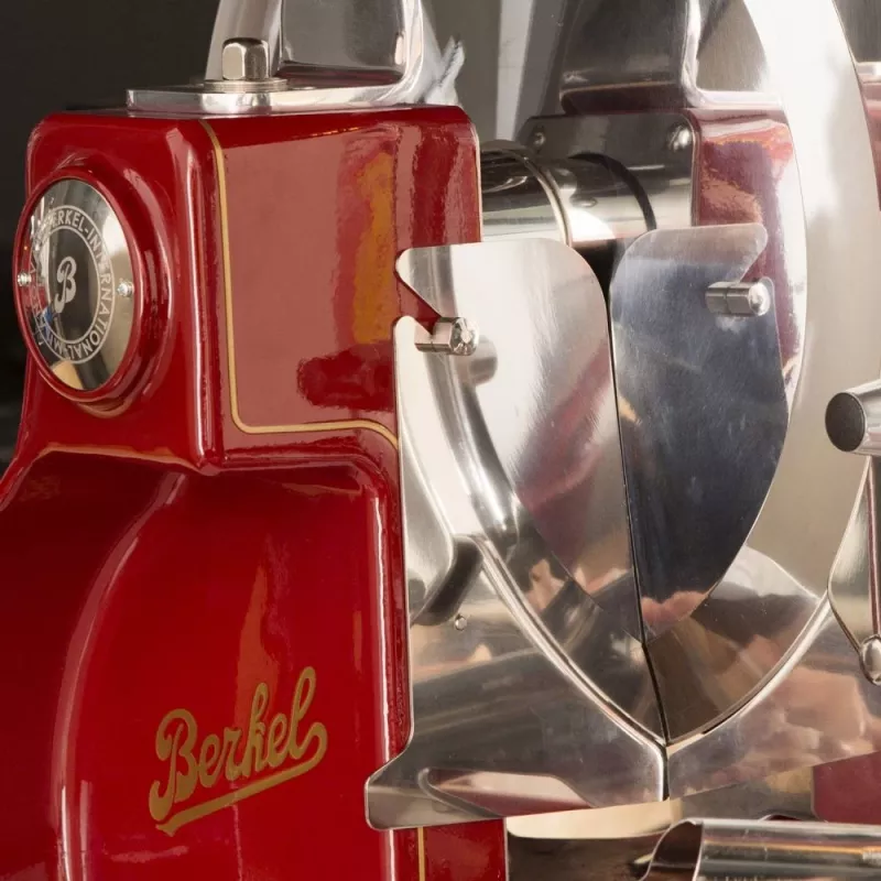 Berkel Volano B3 raudonai/auksinis maisto pjaustytuvas