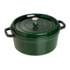 Staub 40503-109-0 silikoninis teptuvas, juodas, su medine rankena