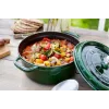 Staub 40503-109-0 silikoninis teptuvas, juodas, su medine rankena