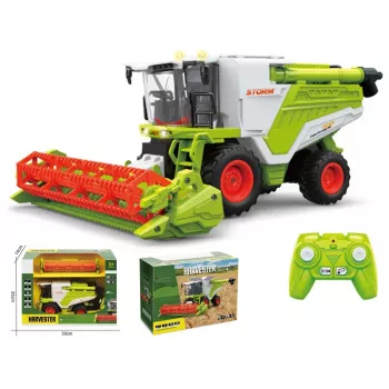 Radijo bangomis valdomas kombainas Madej Harvester R/C modelis 012050 – žaislinis kombainas su nuotolinio valdymo pultu