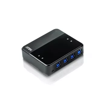 ATEN US434 4x4 USB 3.2 Gen1 periferinių įrenginių jungiklis