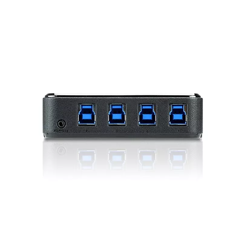 ATEN US434 4x4 USB 3.2 Gen1 periferinių įrenginių jungiklis