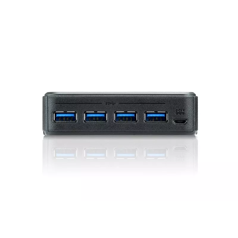 ATEN US434 4x4 USB 3.2 Gen1 periferinių įrenginių jungiklis