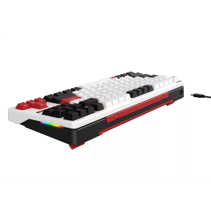 Žaidimų klaviatūra Havit KB902L 80% laidinė USB QWERTY 88 klavišų RGB LED