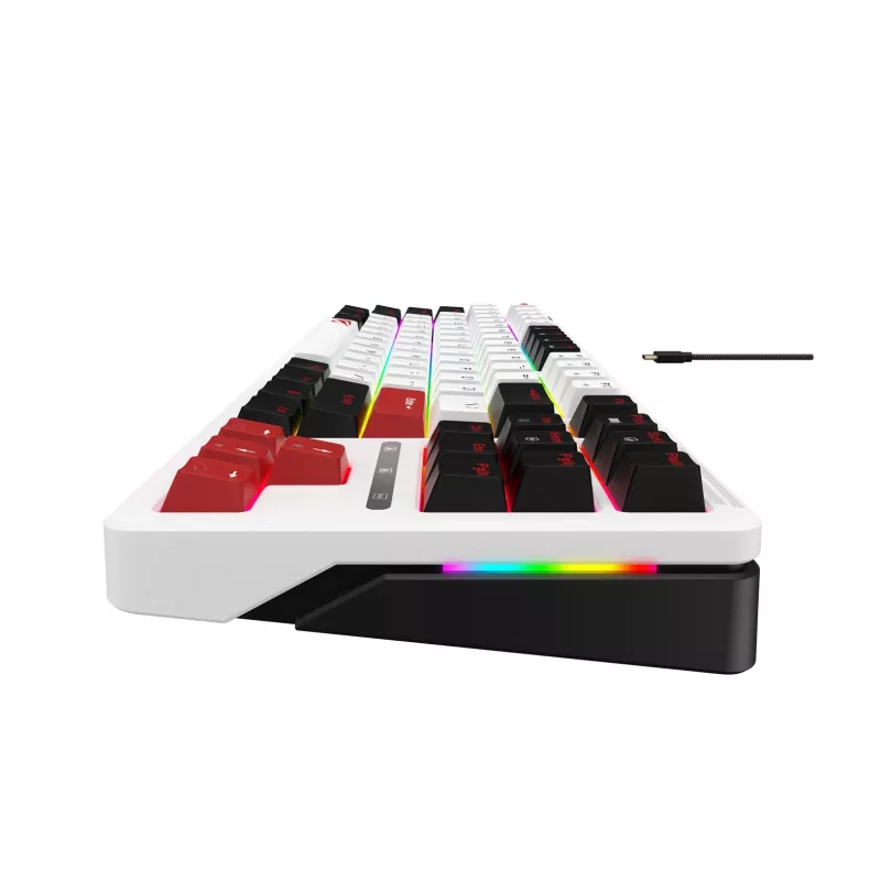Žaidimų klaviatūra Havit KB902L 80% laidinė USB QWERTY 88 klavišų RGB LED