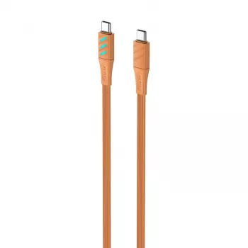 Havit CB6254 USB Type C į USB Type C įkrovimo laidas 1 m oranžinis