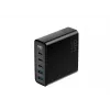 HAVIT Travel Charger UCLE004 EU 140W penkių prievadų GaN įkroviklis juodas