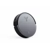 Robotinis dulkių siurblys Ecovacs Deebot X8 Omni — juodas, 5200 mAh baterija, 128 min veikimo laikas, dulkių maišelis 0,22 l, šlapias valymas, automatinė bazinė stotelė