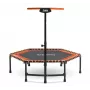Salta 5357O 128 cm oranžinis fitness batutas – kardio treniruotėms namuose
