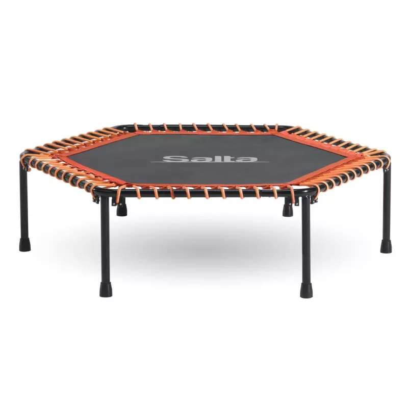 Salta 5357O 128 cm oranžinis fitness batutas – kardio treniruotėms namuose