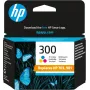 HP 300 originali rašalo kasetė Vivera spalvota 4 ml, skirta Deskjet D2560 F4280 All-in-One (ML)