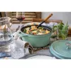Staub apvalus ketaus puodas 5,2 L, mėtų – La Cocotte 26 cm