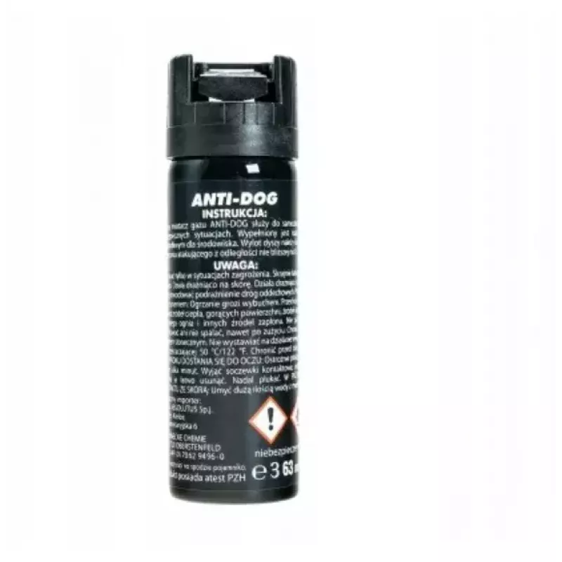 Aerozolis nuo šunų TW 1000 Anti-dog PEPPER-FOG 63 ml kūgis