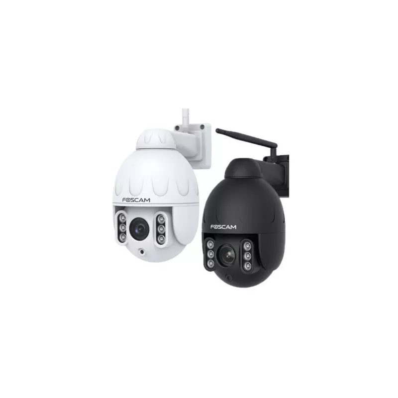 IP stebėjimo kamera Foscam SD4 kupolas 4 MP (2304×1536), 4x optinis priartinimas, WDR, IR 50 m, Wi‑Fi, PoE/ETH, MicroSD iki 256 GB