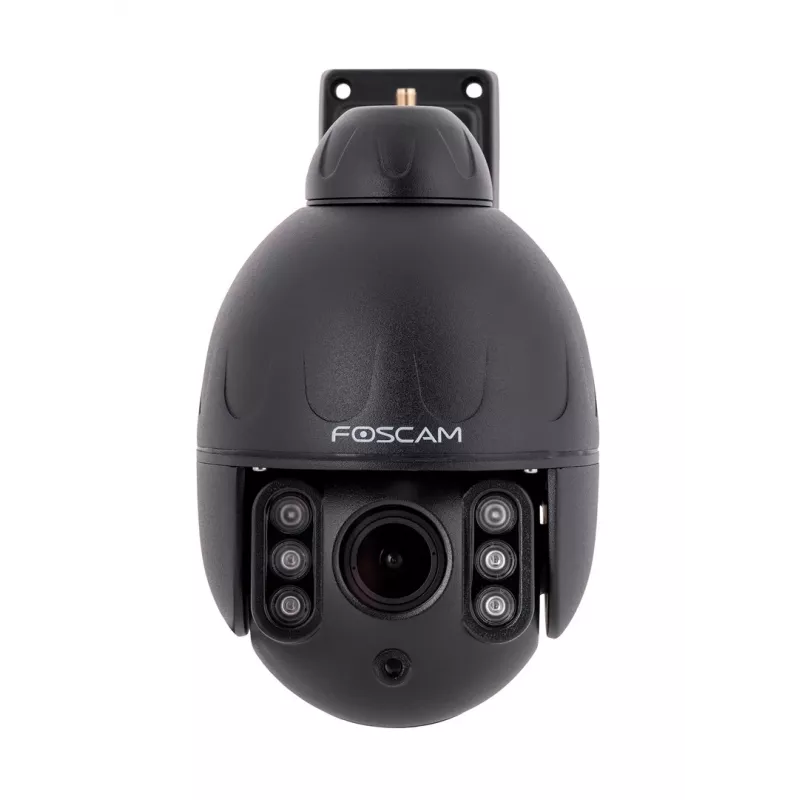 IP stebėjimo kamera Foscam SD4 kupolas 4 MP (2304×1536), 4x optinis priartinimas, WDR, IR 50 m, Wi‑Fi, PoE/ETH, MicroSD iki 256 GB