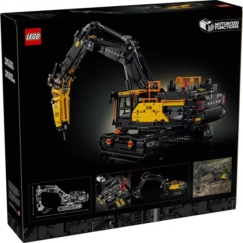 LEGO TECHNIC 42215 Volvo EC500 Hibridinis Ekskavatorius