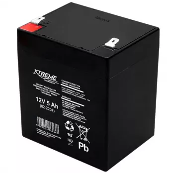 Įkraunama gelio baterija BLOW 82-220# XTREME 12V 5Ah (gelio, UPS keitimui)