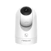 IP stebėjimo kamera Foscam R8M balta – 8 MP 4K (3840×2160), 2,8 mm stiklinis objektyvas, 350° horizontaliai / 150° vertikaliai, 2,4G/5G Wi‑Fi, microSD iki 256 GB