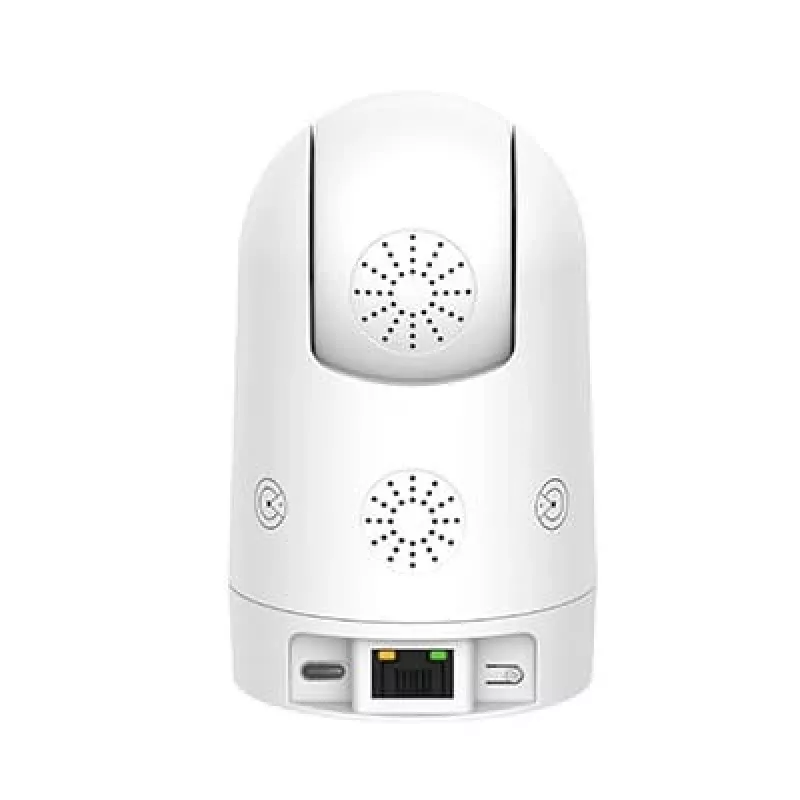 IP stebėjimo kamera Foscam R8M balta – 8 MP 4K (3840×2160), 2,8 mm stiklinis objektyvas, 350° horizontaliai / 150° vertikaliai, 2,4G/5G Wi‑Fi, microSD iki 256 GB
