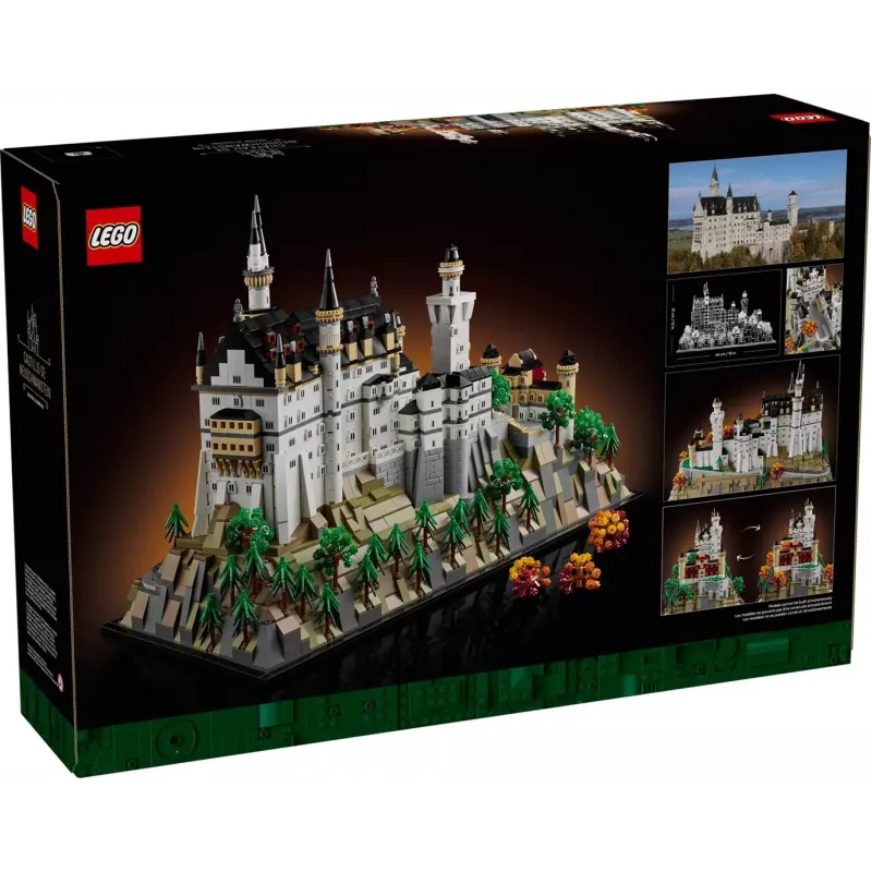 LEGO ARCHITECTURE 21063 Neuschwanstein pilis