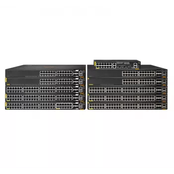 HPE Aruba 6200F 12G Class4 PoE 2G/2SFP+ 139W jungiklis – valdomas L3 jungiklis su 12x PoE+ ir 2x SFP+