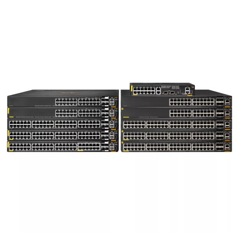 HPE Aruba 6200F 12G Class4 PoE 2G/2SFP+ 139W jungiklis – valdomas L3 jungiklis su 12x PoE+ ir 2x SFP+