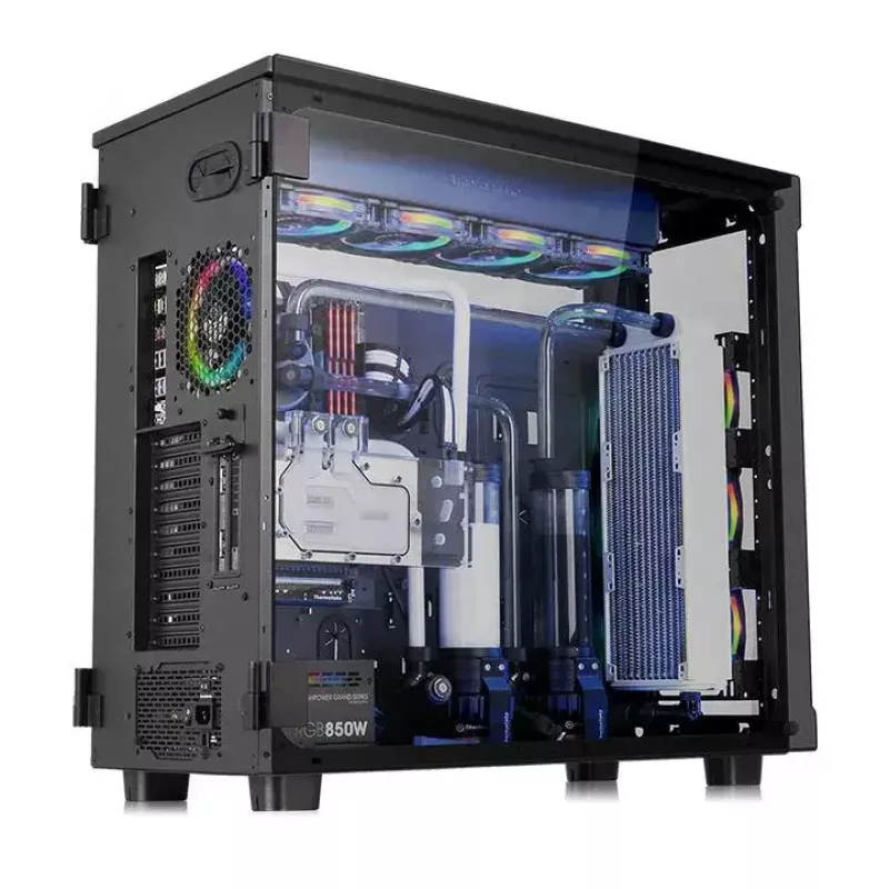 PC korpusas Thermaltake View 91 TG RGB Ultra Tower juodas