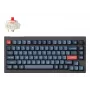 Mechaninė klaviatūra Keychron V1 MAX 75% Juoda su Red jungikliais (V1M-D1)