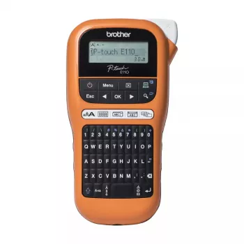 Etikečių spausdintuvas Brother PT-E110VP tiesioginis terminis spalva 180 x 180 DPI 20 mm/sek TZe QWERTY