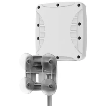 Poynting Antennas A-XPOL-0001-V2-21 universali 5G/LTE antena, kryžminė poliarizacija, 3 dBi, 2x2 MIMO, SMA (M), 2 x 5 m kabeliai