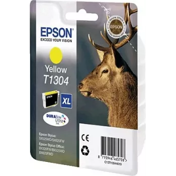 Epson kasetė T1304 geltona didelės talpos 10.1 ml 1 vnt. be signalo – DURABrite Ultra rašalas