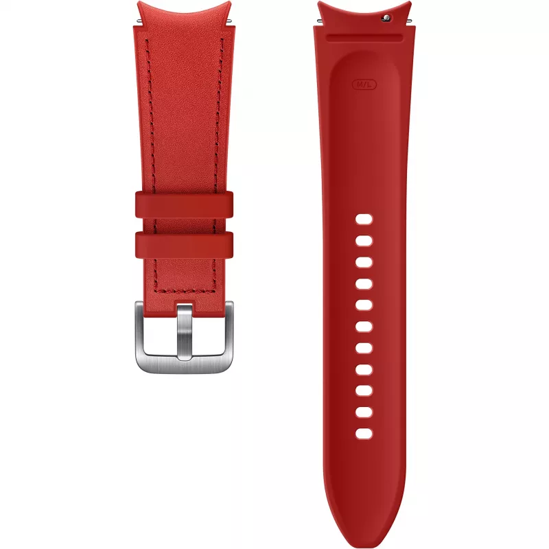 Samsung ET-SHR89 - Laikrodžio dirželis išmaniajam laikrodžiui - Vidutinis/Didelis - Raudonas - skirtas Galaxy Watch4 (40 mm)