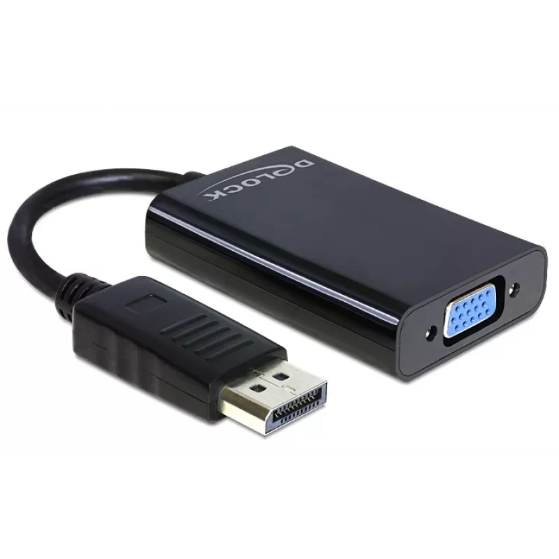 Delock Adapter DisplayPort (vyriškas) į VGA 15 kontaktų (moteriškas)
